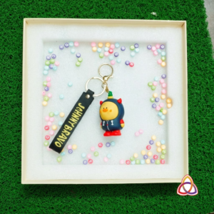 The Cartoon Network Classic: Johnny Bravo Cosplay Duck 3D Keychain