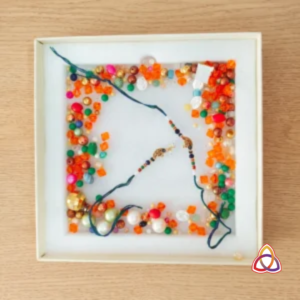 The Divine Bhiya & Bhabhi Rakhi and Curator’s Bead Collection Set
