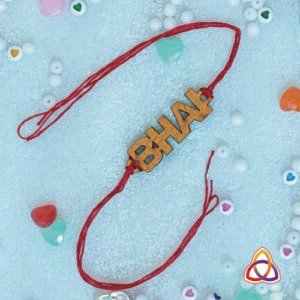 Classic ‘BHAI’ Custom MDF Rakhi