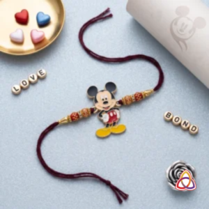 Disney Mickey Mouse Handcrafted Deluxe Character Rakhi