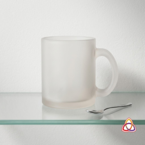 Polar Velvet Frosted Glass Mug