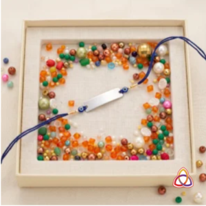 The Nazar Suraksha Personalized Evil Eye Rakhi Set
