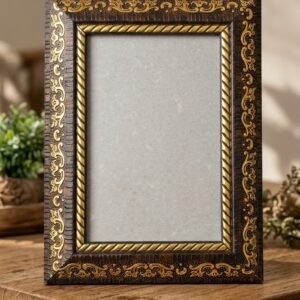 Classic Minimalist Black 4x6 Photo Frame (With photo)
