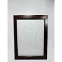 This is a beige, natural wood picture frame designed to hold 5×7 inch photos, art prin(With Photo)
