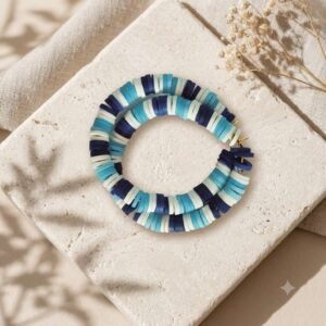 Beaded Hoop Earrings